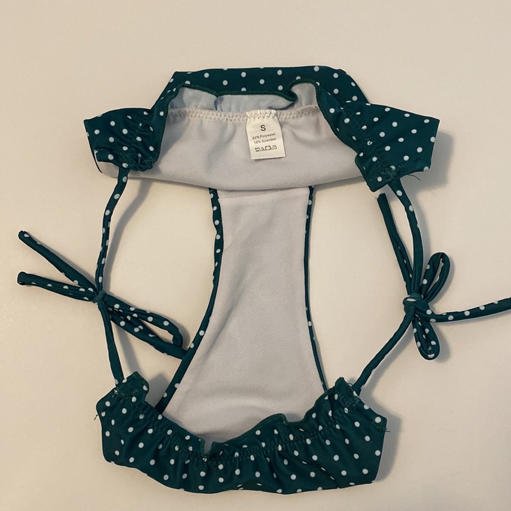 SHEIN Bandeau & Cheeky Tie Bikini - Picture 7 of 7